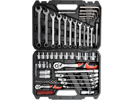 Trusa unelte  1/4'' si 1/2'', 77 piese [1]