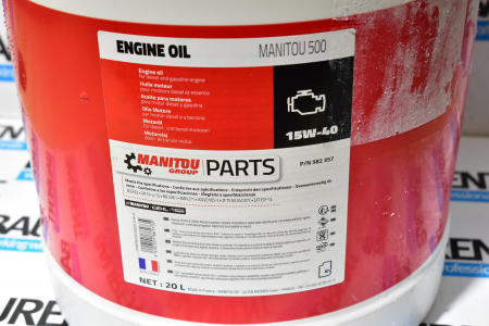 Ulei de motor 15W40 Manitou 500 - 20 litri [2]