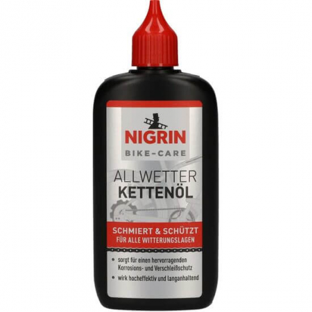 Auto - Ulei lanț bicicletă All-weather, Nigrin Bike-Care, 100 ml