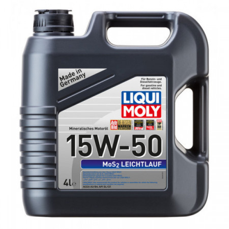 Produse Liqui Moly - Ulei motor Liqui Moly MoS2 Super Leichtlauf 15W-50