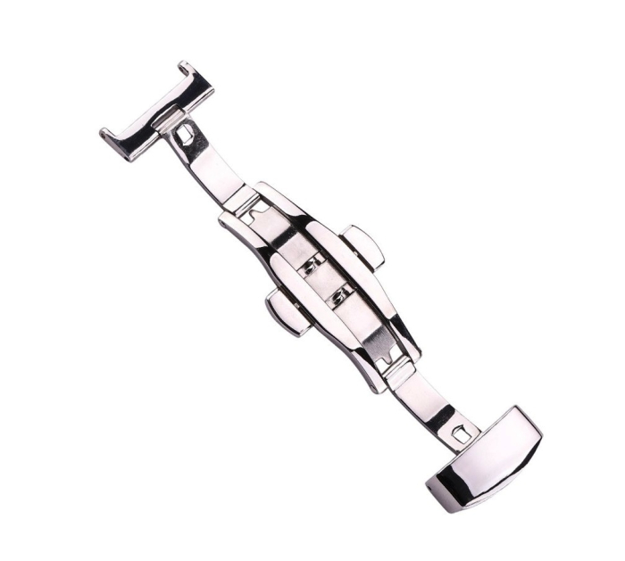 Catarama tip fluture argintie 18mm [2]