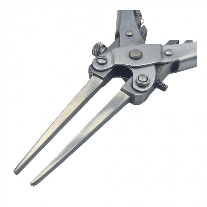 Cleste cioc lung cu surub reglabil 182mm, 51741 [4]