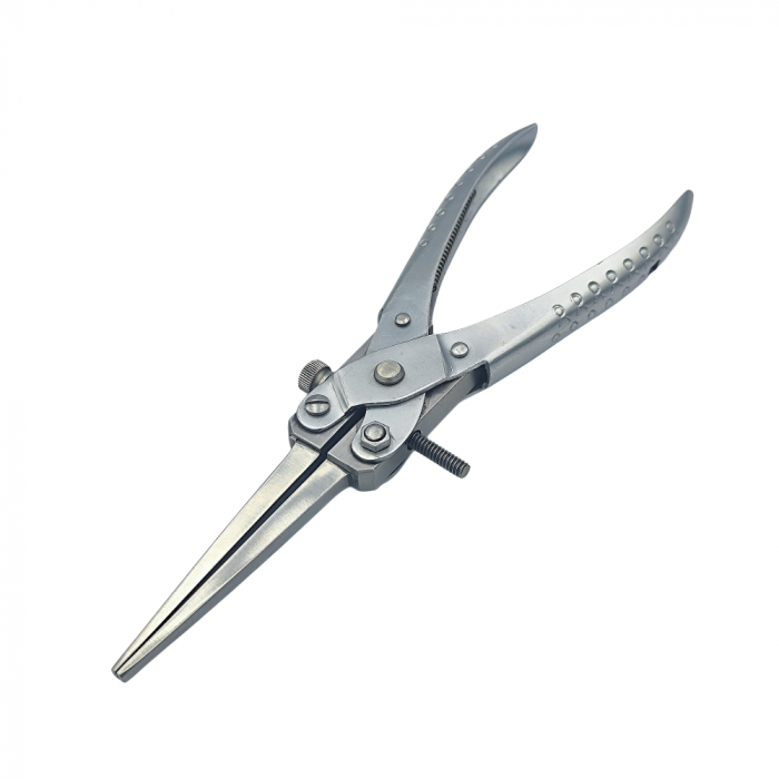 Cleste cioc lung cu surub reglabil 182mm, 51741 [2]