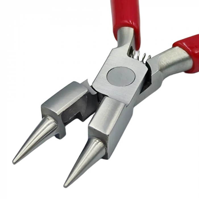 Cleste cu arc ascutit falci rotunde si pentru taiat, 115mm [4]