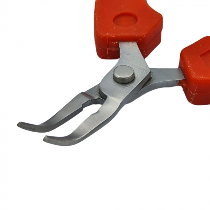 Cleste cu arc cioc curbat ascutit, 120mm [2]