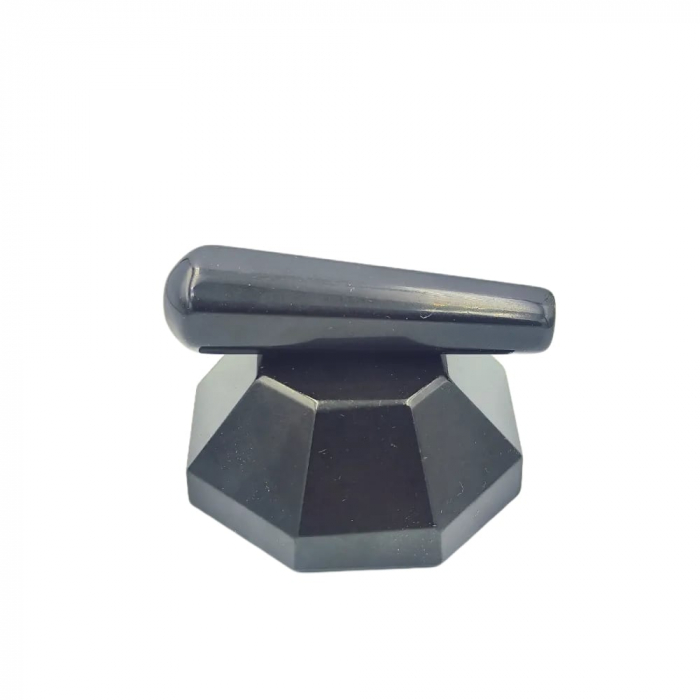 Set mortar și pistil de agat 2 inch [3]