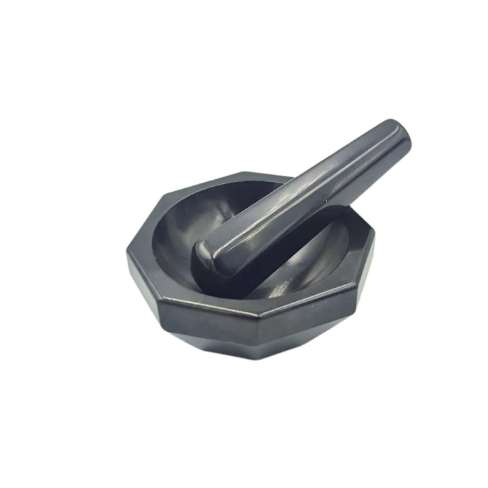 Set mortar și pistil de agat 3 inch [1]