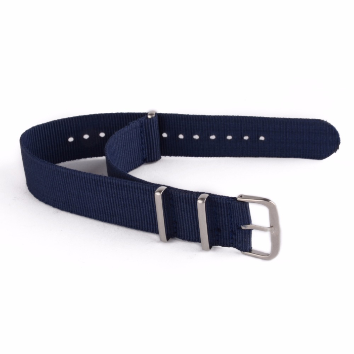 Curea army din nylon bleumarin 18-22mm [2]