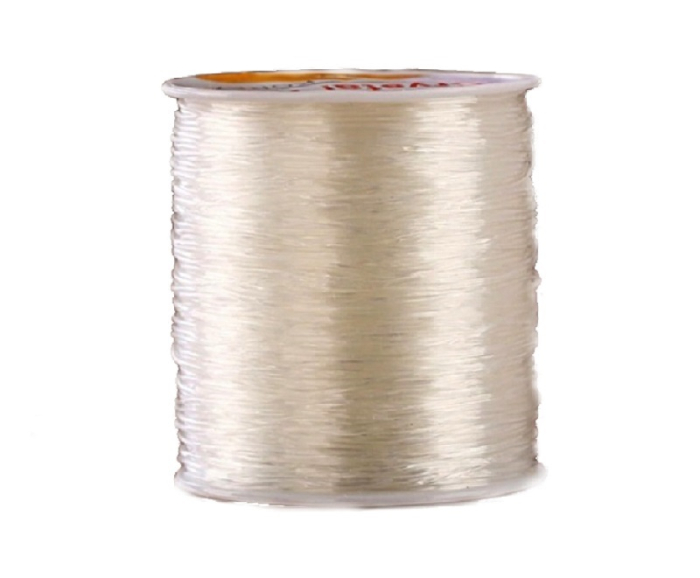 Fir elastic transparent pentru bijuterii DIY, 0.6mm [1]