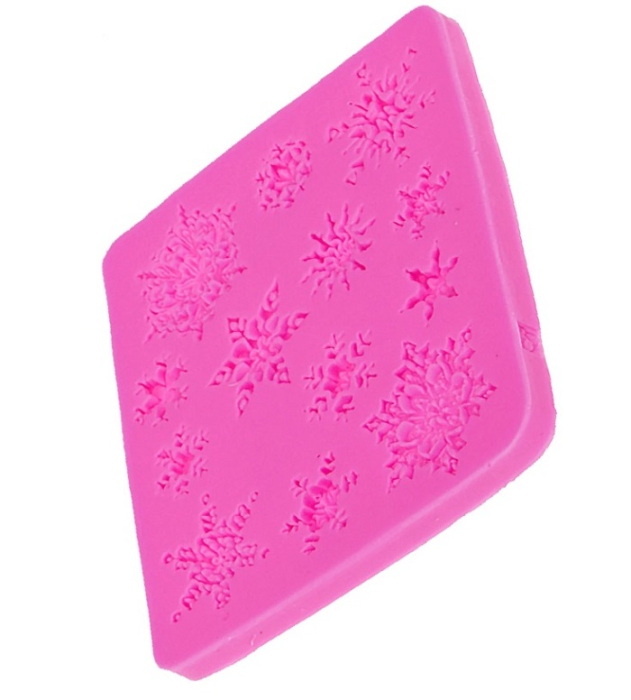 Forma silicon fulgi de nea pt ciocolata, fondant, zahar [1]