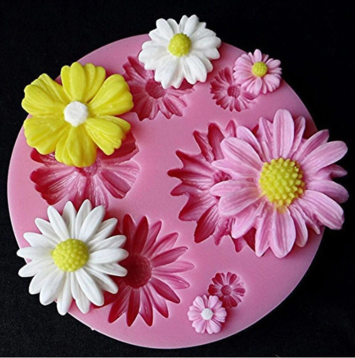 Forma silicon margarete pt ciocolata, fondant, zahar [2]