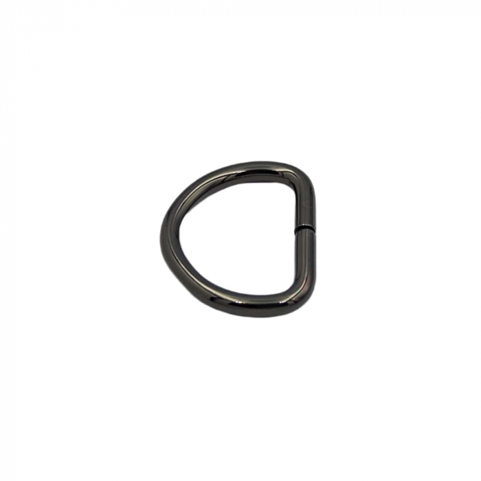 Inel premium negru model D ring [2]