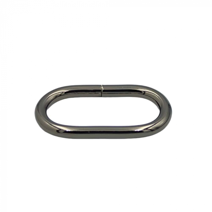 Inel oval de trecere negru [3]