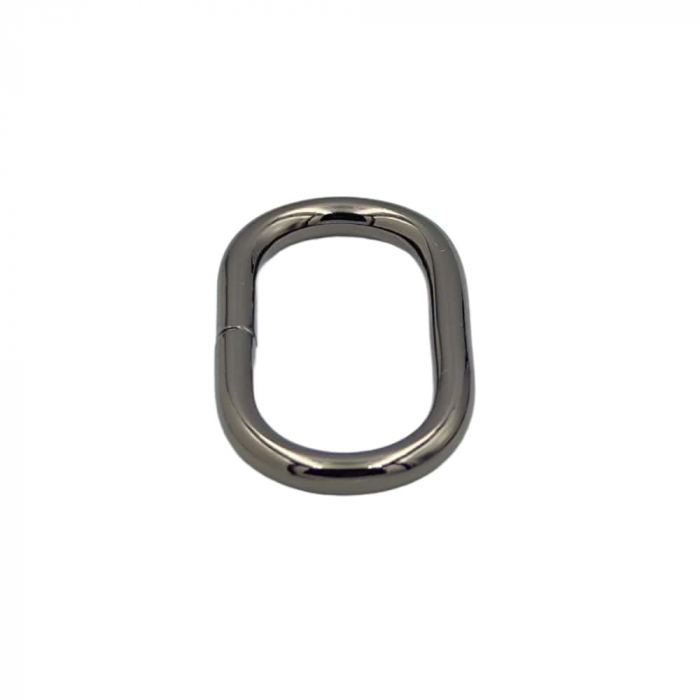 Inel oval de trecere negru [2]