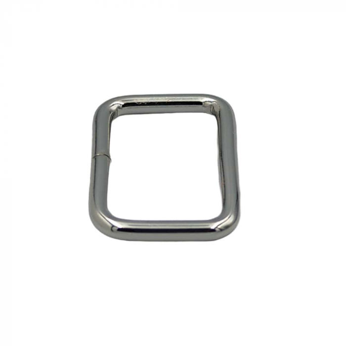 Inel trecere premium rectangular, argintiu [3]