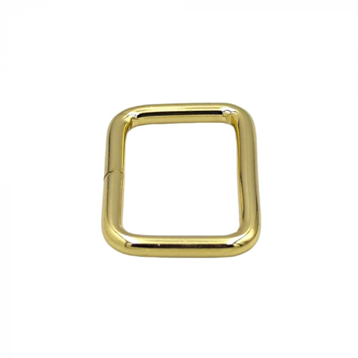Inel trecere premium rectangular, auriu [3]