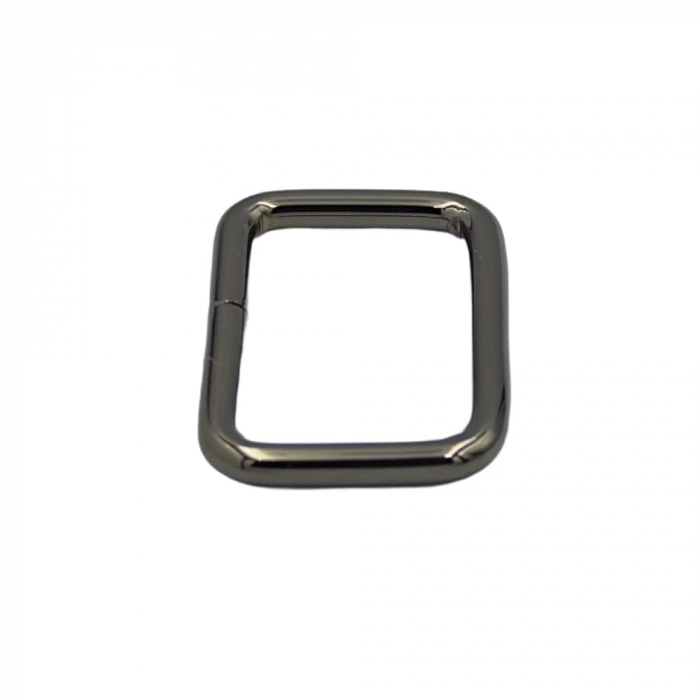 Inel trecere premium rectangular, negru [3]
