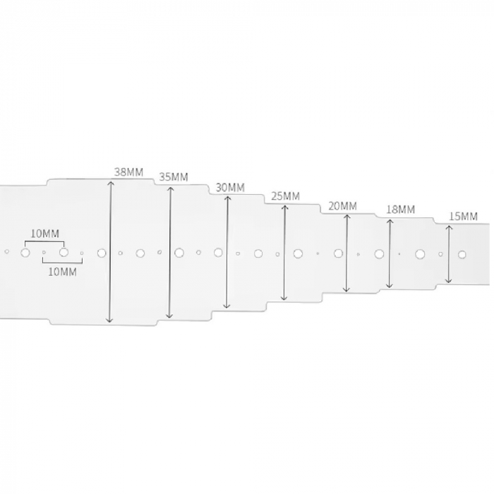 Sablon acrilic marcare gauri exacte, KC-1384 [3]