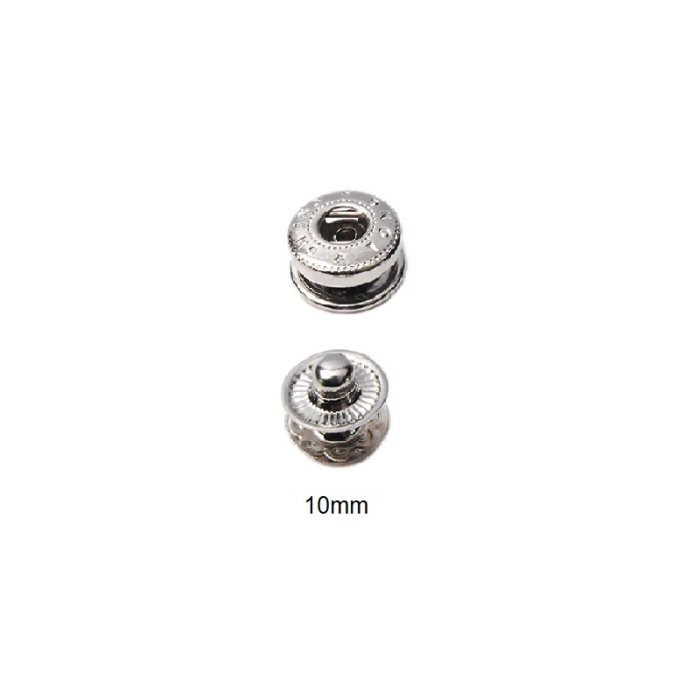 Set 50 Capse Argintii 15mm [3]