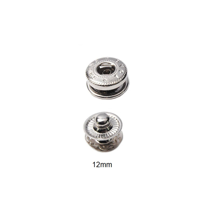 Set 50 Capse Argintii 15mm [4]