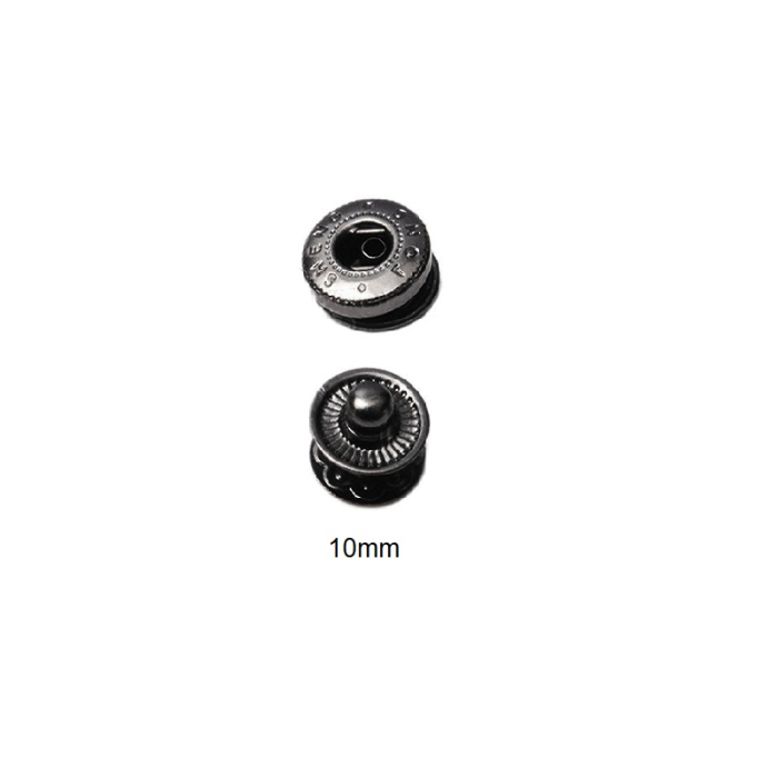 Set 50 Capse Negre 15mm [3]