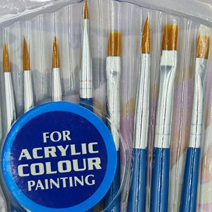 Set 8 pensule pictura, acrylic [2]