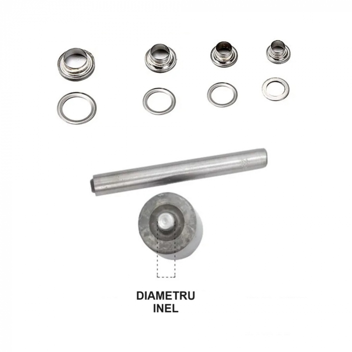 Set dispozitive pentru montat ocheti - doua piese [3]