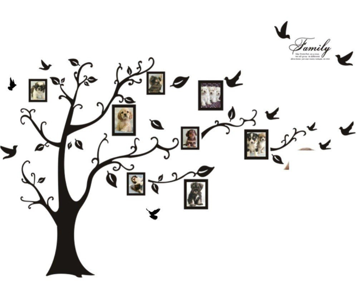 Sticker decorativ perete "Copacul Familiei" [2]