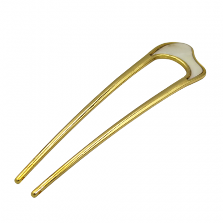 Accesorii Păr - Ac ornamental pentru par, alb