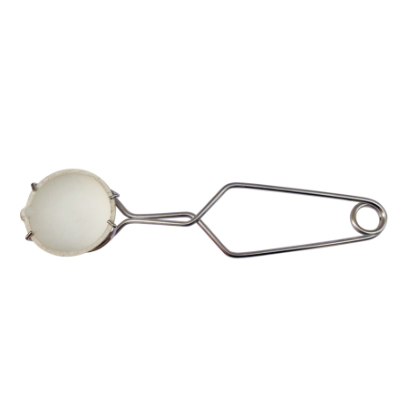 Turnare, Lipire, Finisare - Bol creuzet ceramic cu maner, 50mm