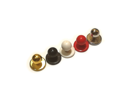 Accesorii Bijuterii - Buton pentru uniforma bucatar, Argintiu