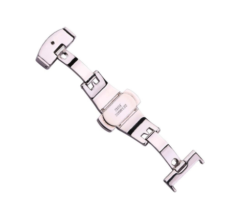 Catarama tip fluture argintie 18mm [2]