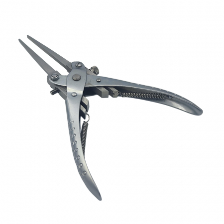 Cleste cioc lung cu surub reglabil 182mm, 51741 [2]