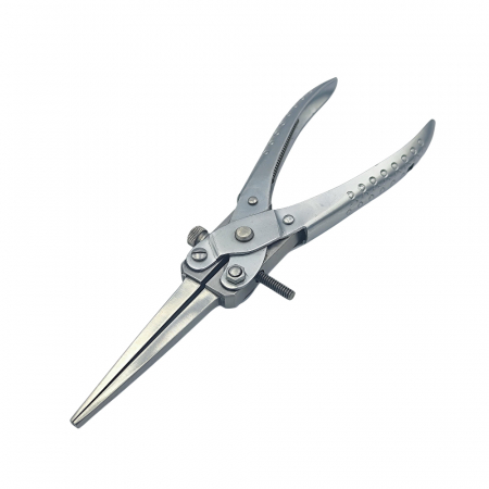 Cleste cioc lung cu surub reglabil 182mm, 51741 [1]