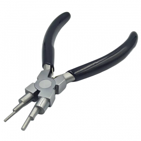 Clesti si Foarfeci - Cleste cu arc pentru modelare, sase pasi cilindrici, 51734