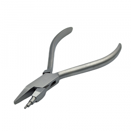 Clesti si Foarfeci - Cleste modelare varf concav - rotund in trepte, 130mm