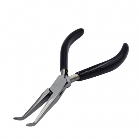 Clesti si Foarfeci - Cleste spit curbat cu arc, falci netede, 150mm