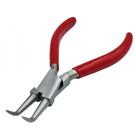 Clesti si Foarfeci - Cleste spit curbat cu arc, falci rotunde, 140mm