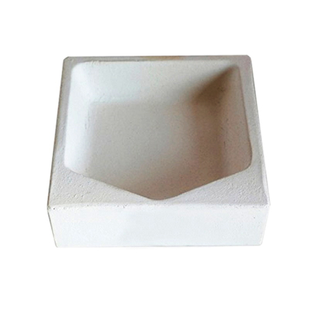 Turnare, Lipire, Finisare - Creuzet siliciu patrat 65mm