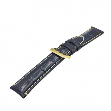 Curea ceas piele naturala croco neagra [2]