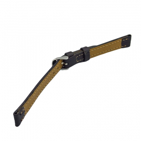 Curea ceas dama piele naturala maro, neteda, 10-12mm [3]