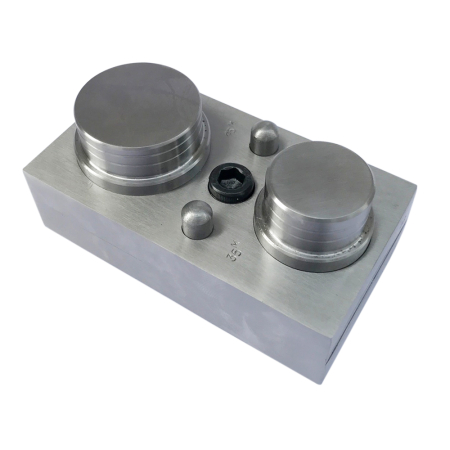 Modelarea Metalului - Dispozitiv taiat forme circulare din tabla, 3 piese