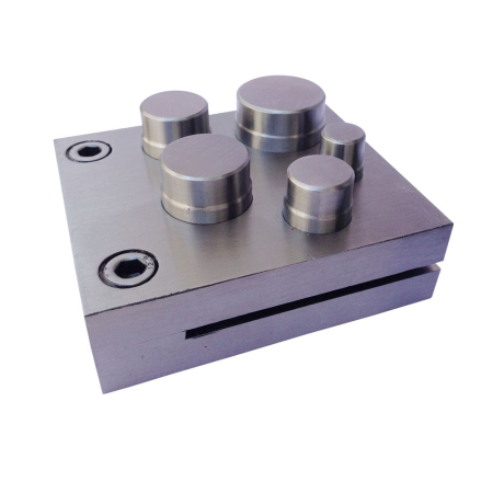 Modelarea Metalului - Dispozitiv taiat forme circulare din tabla, 6 piese