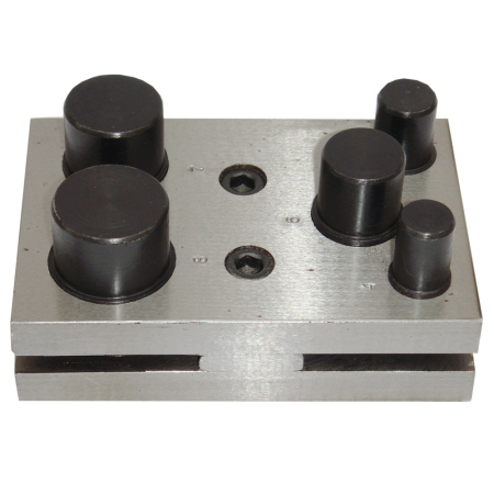 Modelarea Metalului - Dispozitiv taiat forme circulare din tabla, 6 piese
