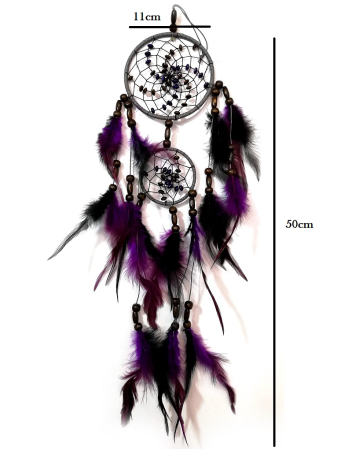 Dream Catcher mov si negru [1]
