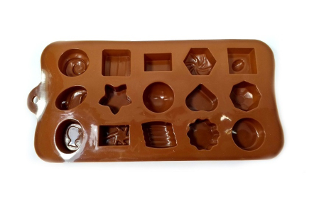 Forma silicon bomboane ciocolata, fondant, gheata, 15 forme [1]