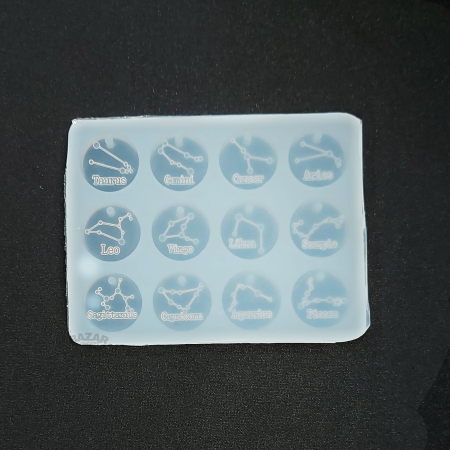 Casa si Gradina - Forma silicon medalion zodii (5374)