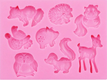 Produse Bucatarie - Forma silicon pentru decorat tort, animale