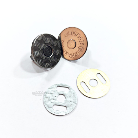 Inchizatori Marochinarie - Inchizatoare magnetica slim negru, 18mm