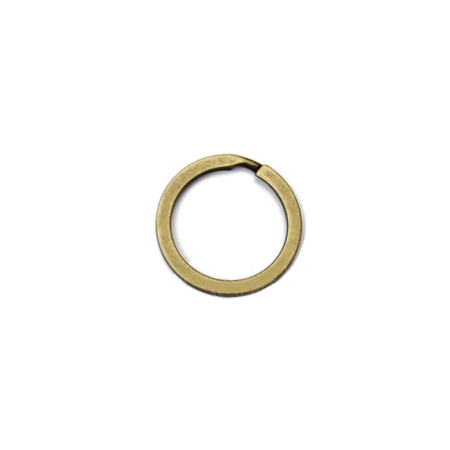 Inele Marochinarie - Inel chei, model O, plat, bronz, 25mm